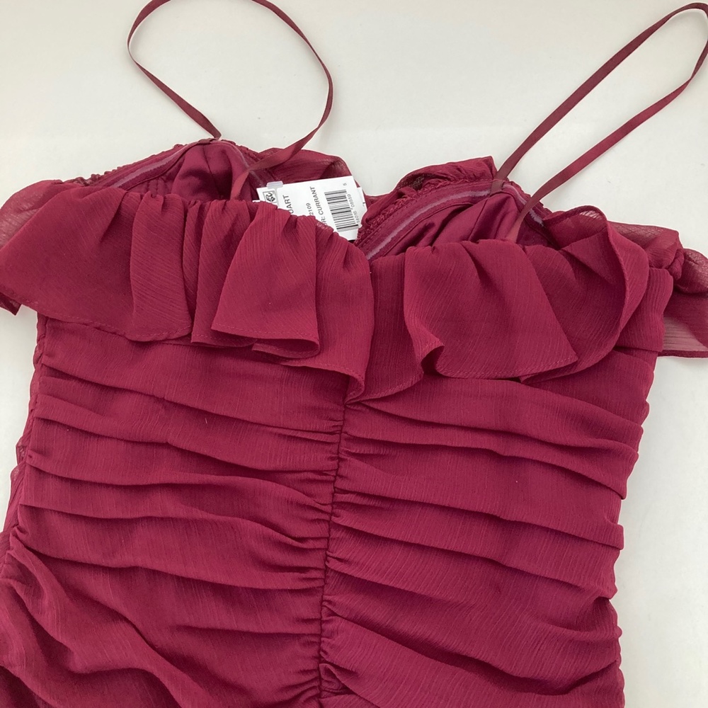 JILL Jill Stuart Ruched Strapless Evening DRESS - Picture 8 of 9